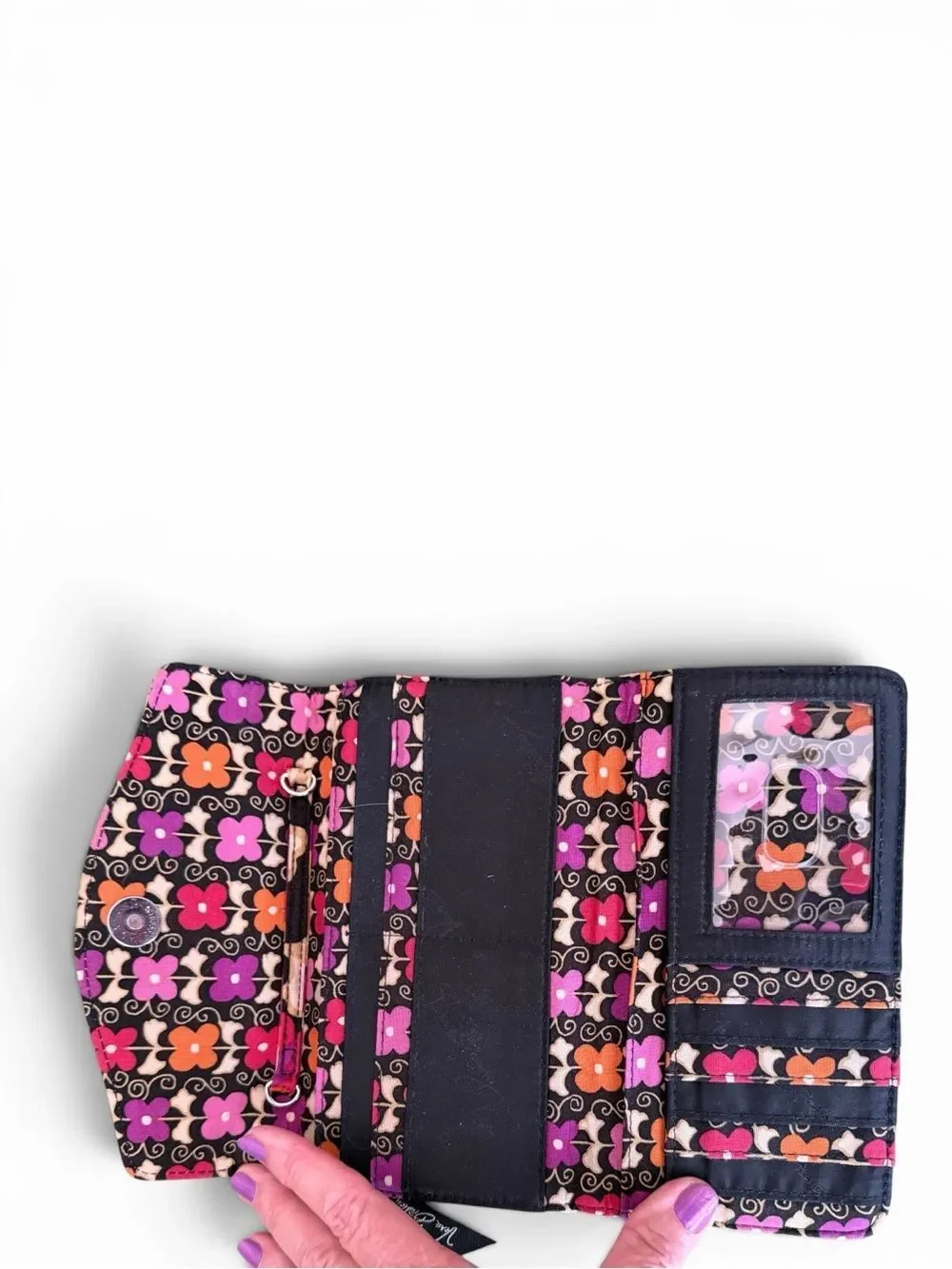 Vera Bradley Wallet “Suzani” Snap Wallet